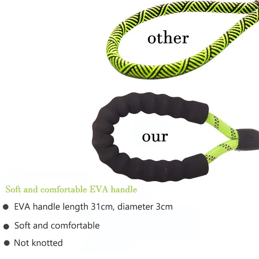 Heavy Duty Reflective Nylon Dog Leash