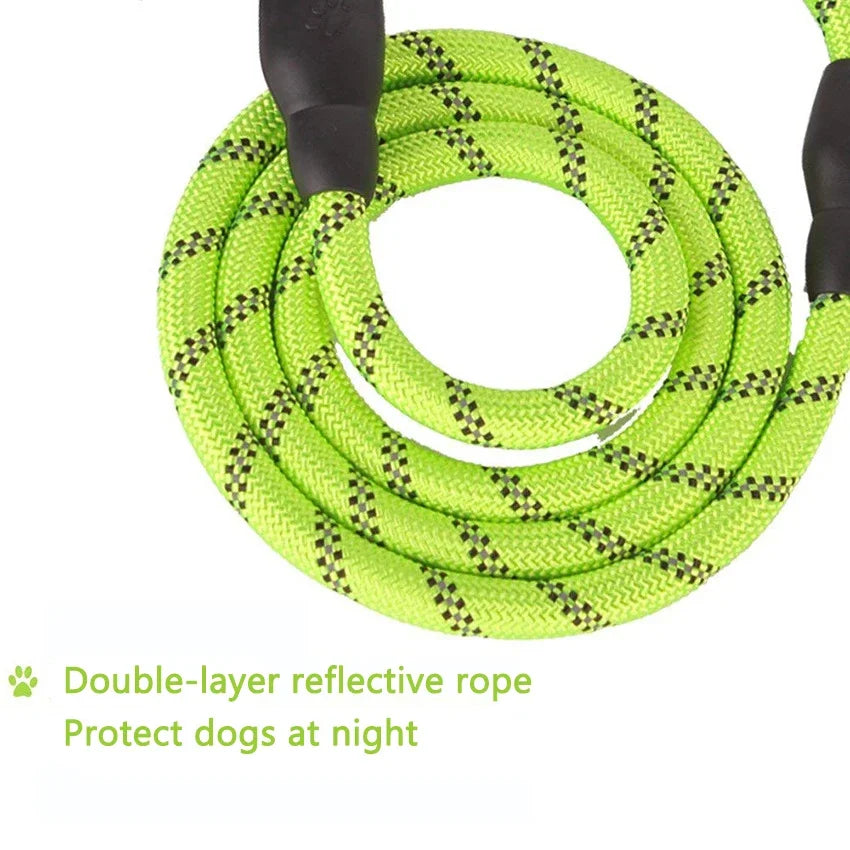 Heavy Duty Reflective Nylon Dog Leash