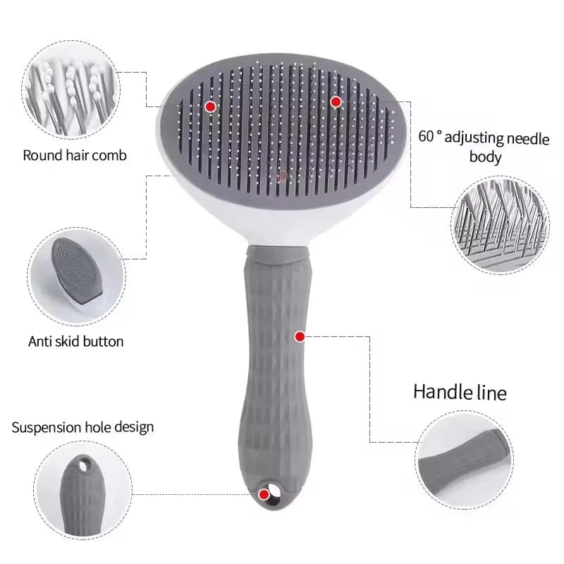 Pet Grooming Hair Removal Brush